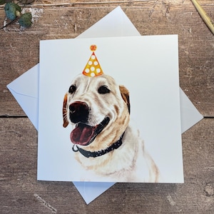 Verjaardagskaart Labrador