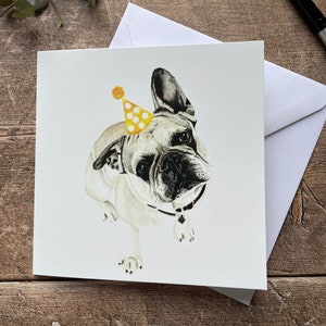 Verjaardagskaart Franse bulldog