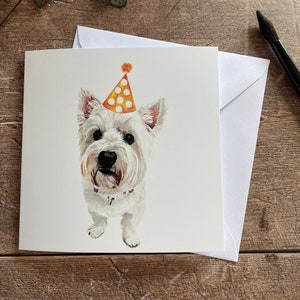 Verjaardagskaart West Highland Terrier