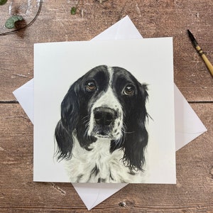 Springer Spaniel Karte | Jede Anlass-Karte