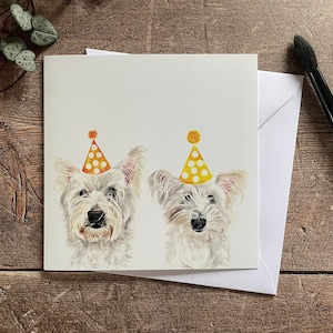 Verjaardagskaart West Highland Terrier