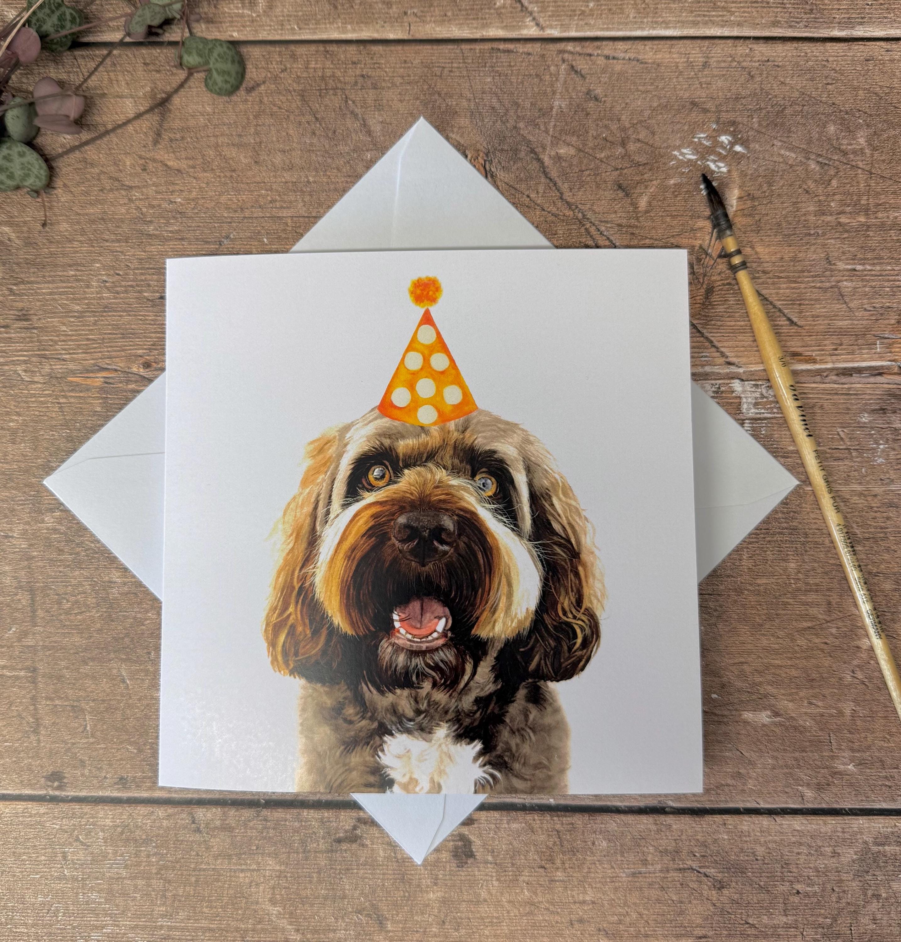 Cockapoo Birthday Card - Etsy