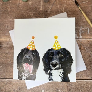 Sprocker Spaniel Geburtstagskarte