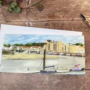 Wells-next-the-Sea wenskaart | Aquarelkaart