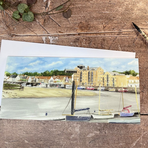 Wells-next-the-Sea Greeting Card | Watercolour Card