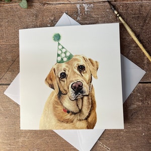 Verjaardagskaart Labrador