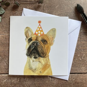 Verjaardagskaart Franse bulldog