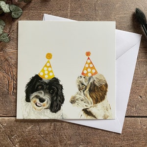 Cockapoo-verjaardagskaart