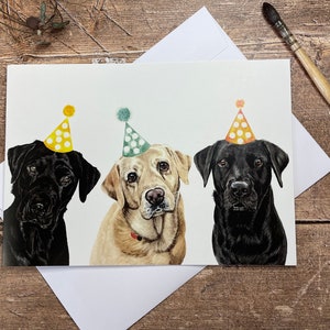Verjaardagskaart Labrador