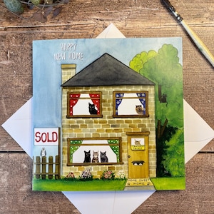 Nouvelle carte pour la maison | Nouvelle maison de chat