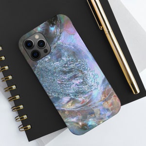 Abalone Shell Phone Case, Tough Phone Case, Beachy iPhone Case, Seashell Phone Case, Ocean iPhone Case, Boho iPhone Case, Mother of Pearl
