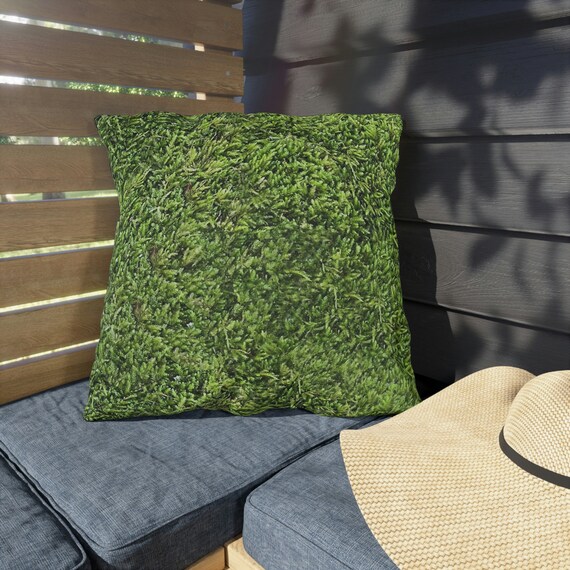 Forest green outdoor pillows sale