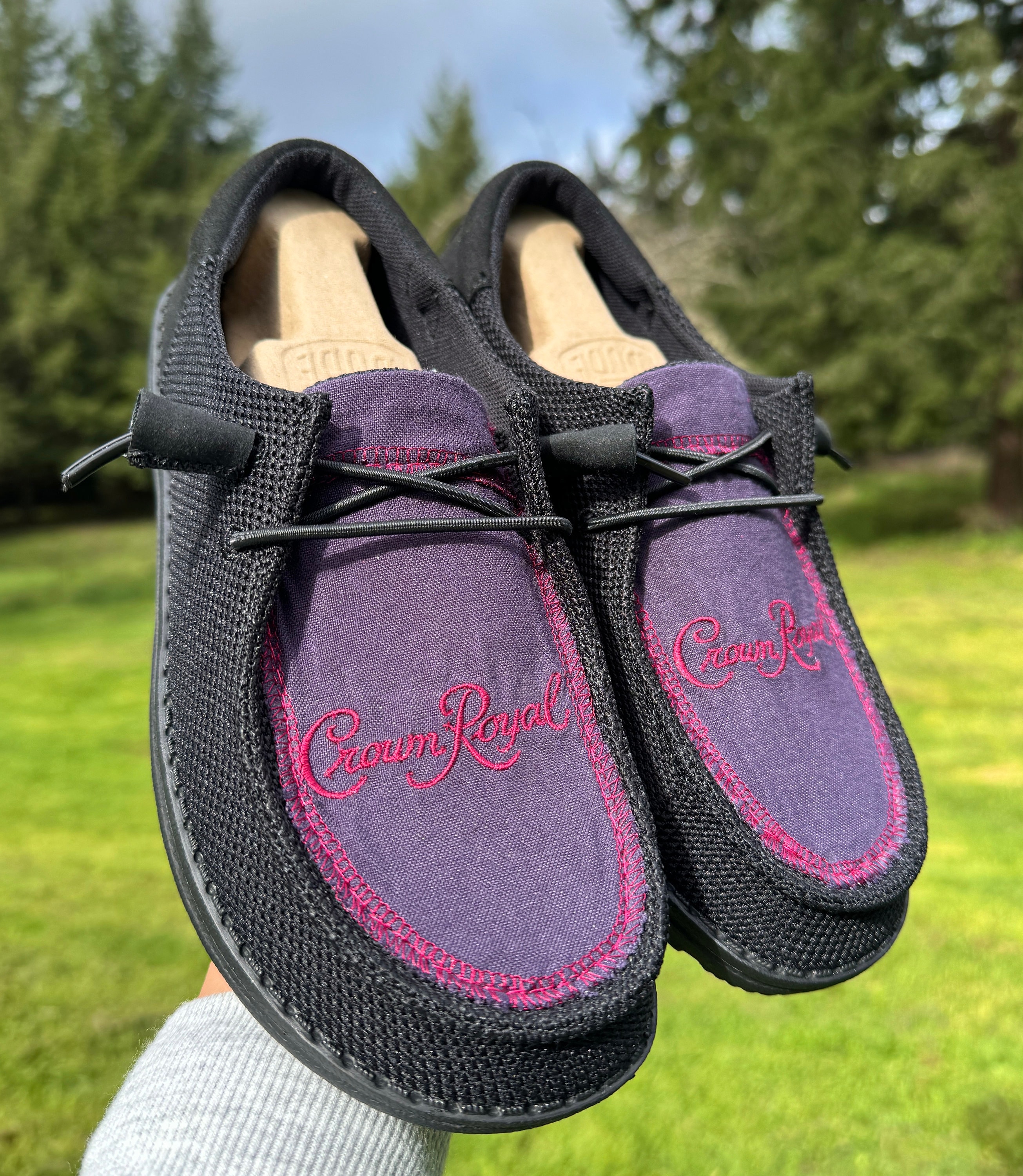 Blackberry Crown Hey Dudes Custom Hey Dudes Women's Shoes