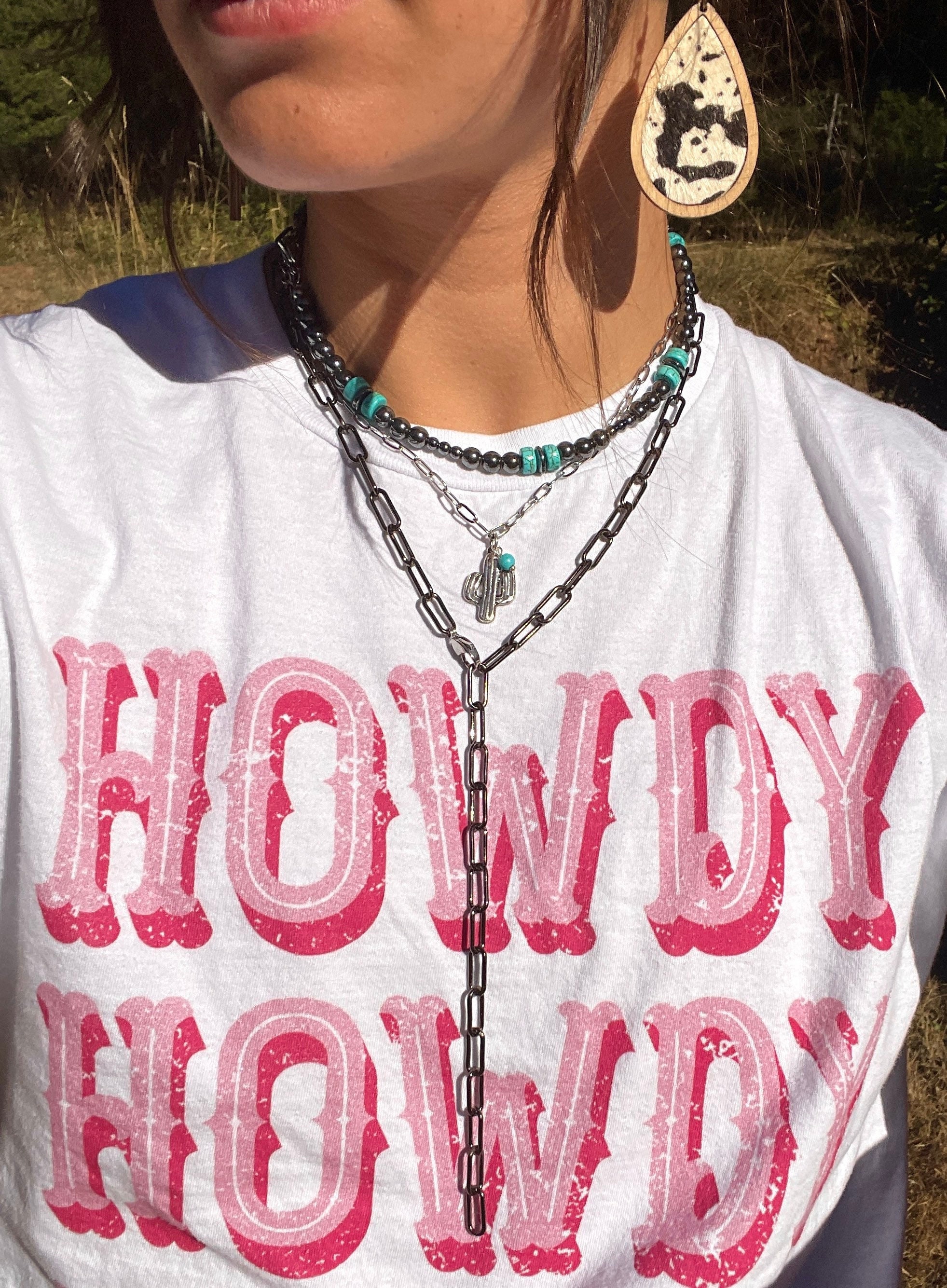 Paperclip Lariat | Western Jewelry | Y Necklace | Layer Necklace ...