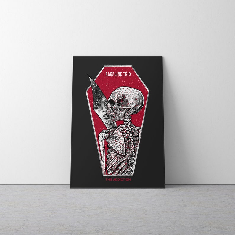 Alkaline Trio - This Addiction Album Art Poster | Variant Four - Etsy