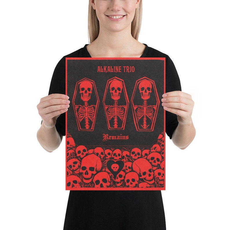 Alkaline Trio - Remains (2007) Album Art Poster | Variant One - Etsy