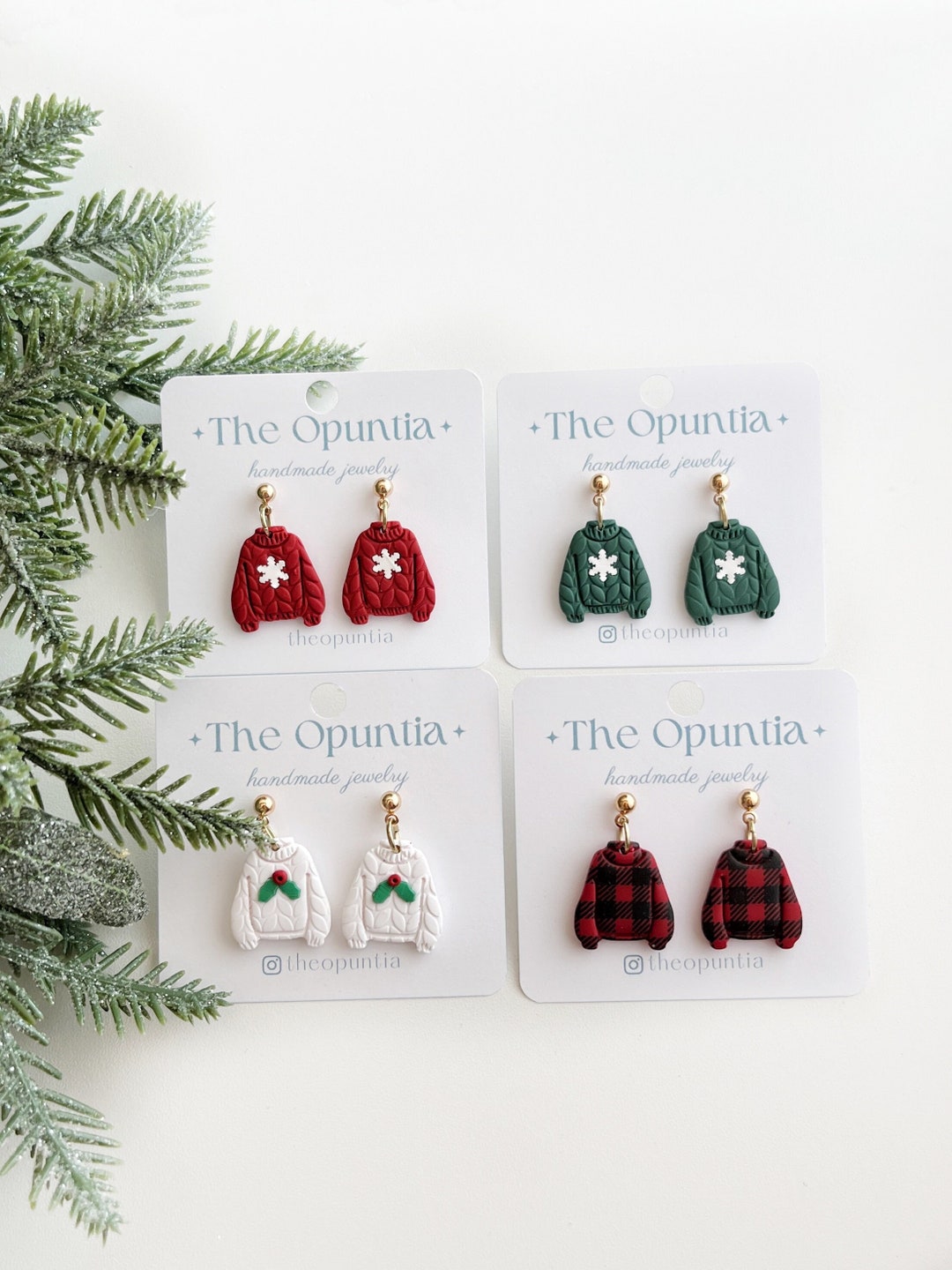 Sweater earrings Clearance