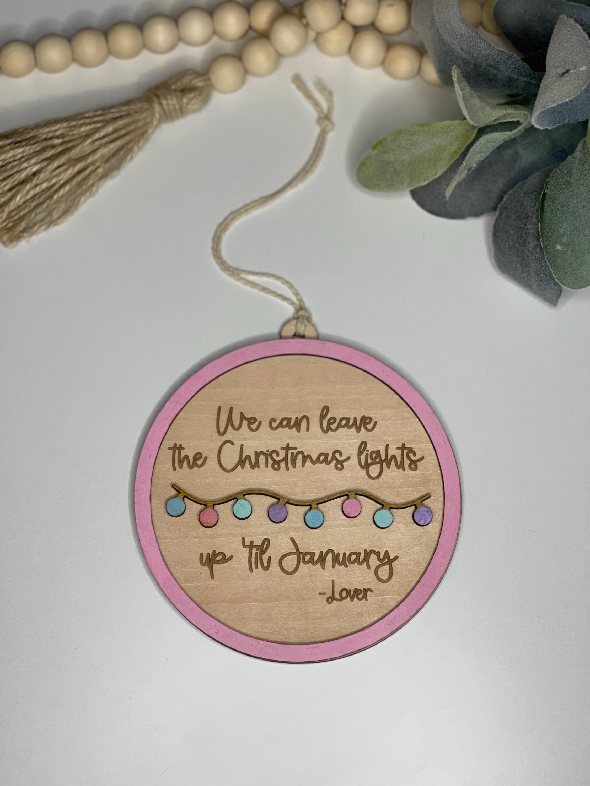 Swiftie Christmas Ornament - Etsy