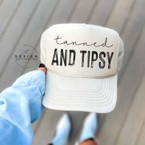 Tanned and Tipsy | Trendy Baseball SnapBack Adjustable Trucker Hat