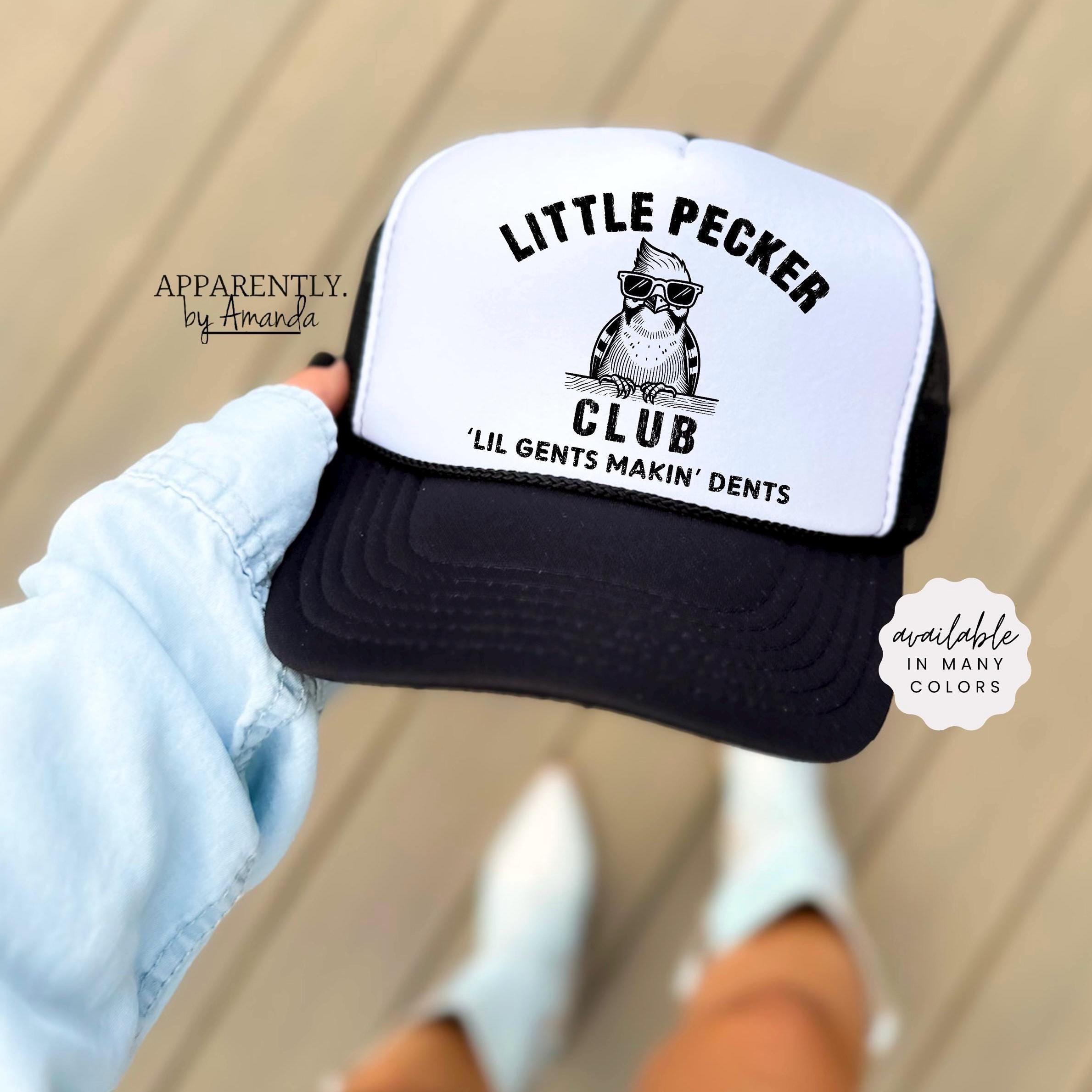 Retro Funny Little Pecker Club Patch Richardson 112 Mesh Snapbak Trucker Cap Hat Hats for Men Snapback With Funny Patch | Little Peckers Club  main image 3