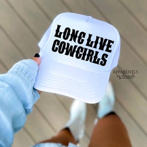 Long Live Cowgirls | Trendy Baseball SnapBack Adjustable Trucker Hat