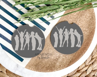 Spice Girls Boho Style - Car Coaster Set of 2