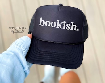 Bookish | Trendy Baseball SnapBack Adjustable Trucker Hat