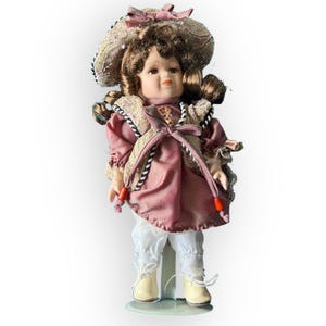 Luxury Porcelain Doll - Poupee Porcelaine de Collection
