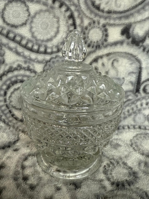 ヴィンテージ アンカーホッキング ウェックスフォード プレスガラス