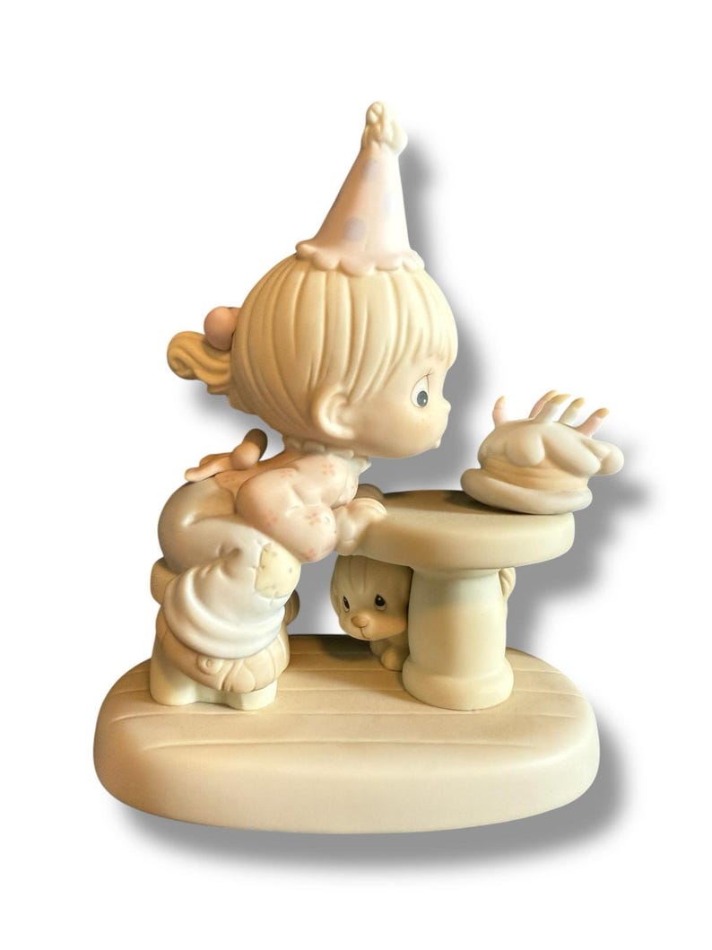 Vintage 1992 Precious Moments figurine titled "May Your Every Wish Come True" (item #524298) image 1