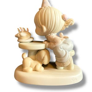 Vintage 1992 Precious Moments figurine titled "May Your Every Wish Come True" (item #524298) image 3