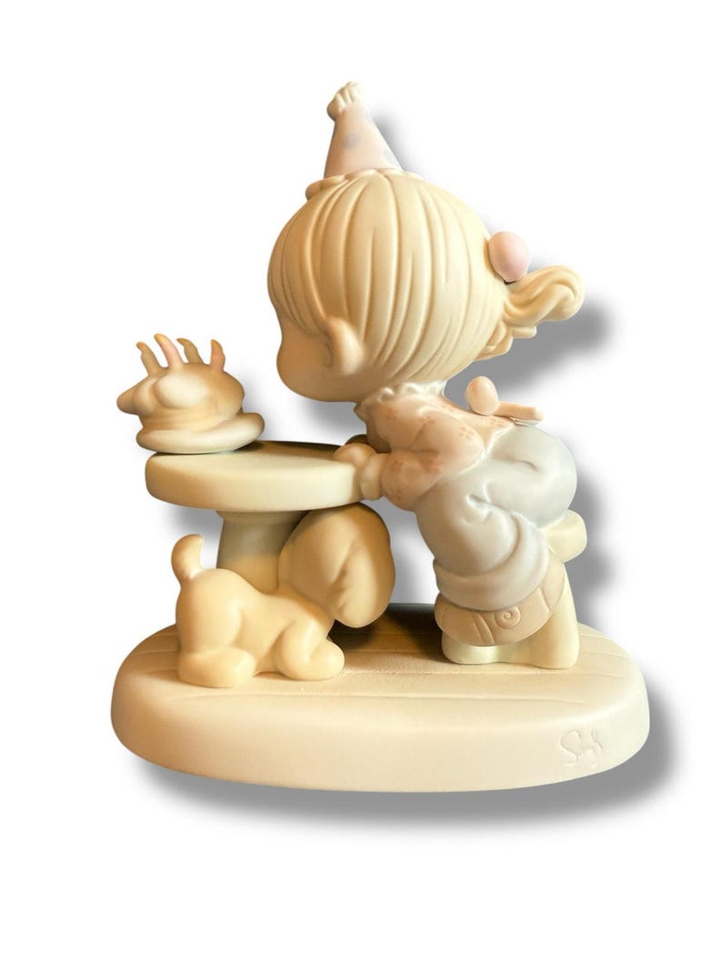Vintage 1992 Precious Moments figurine titled "May Your Every Wish Come True" (item #524298) image 3