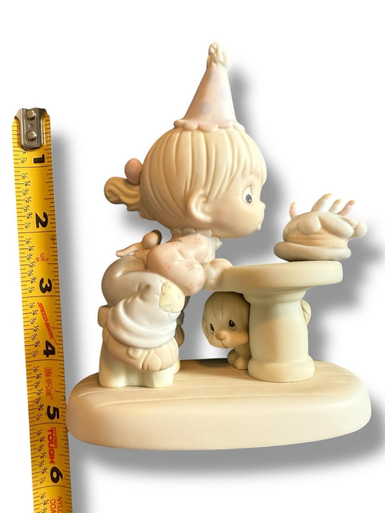 Vintage 1992 Precious Moments figurine titled "May Your Every Wish Come True" (item #524298) image 2