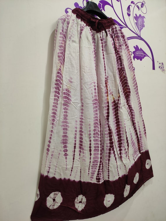 Indian tie dye long skirts online