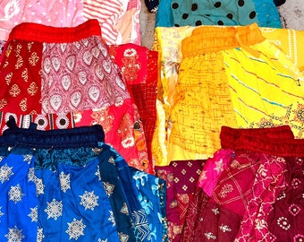 5 to 100 Piece lot Indian Bohemian Assorted Patchwork Harem Pants / Super Comfy Rayon Unisex Harem Pants With Pocket / Indian Yoga Pant