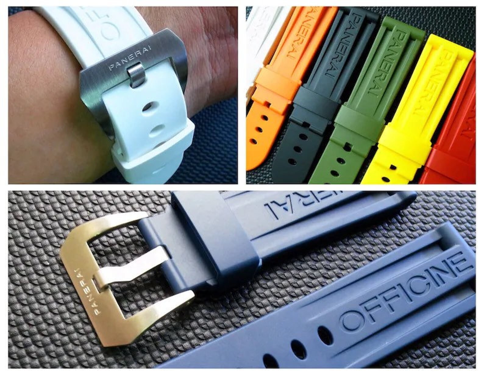 Panerai Officine PAM 24mm Rubber 