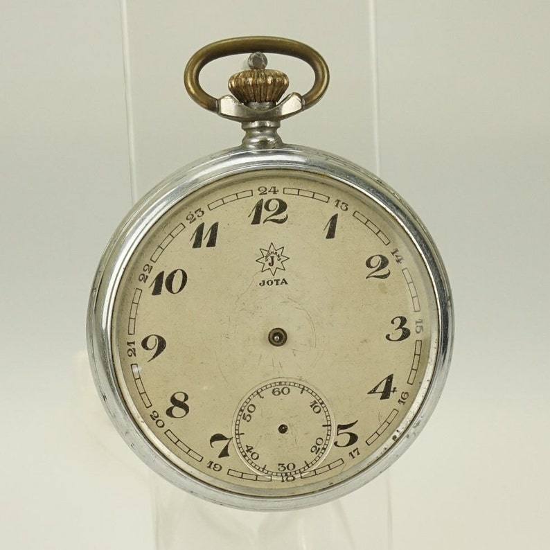 Vintage German Pocket Watch JUNGHANS JOTA Men's Mechanical Etsy Australia