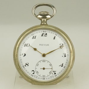 Montre de poche suisse thomen pour homme, chronomètre sans fusible duplex, montre-bracelet à répétition antique RAR