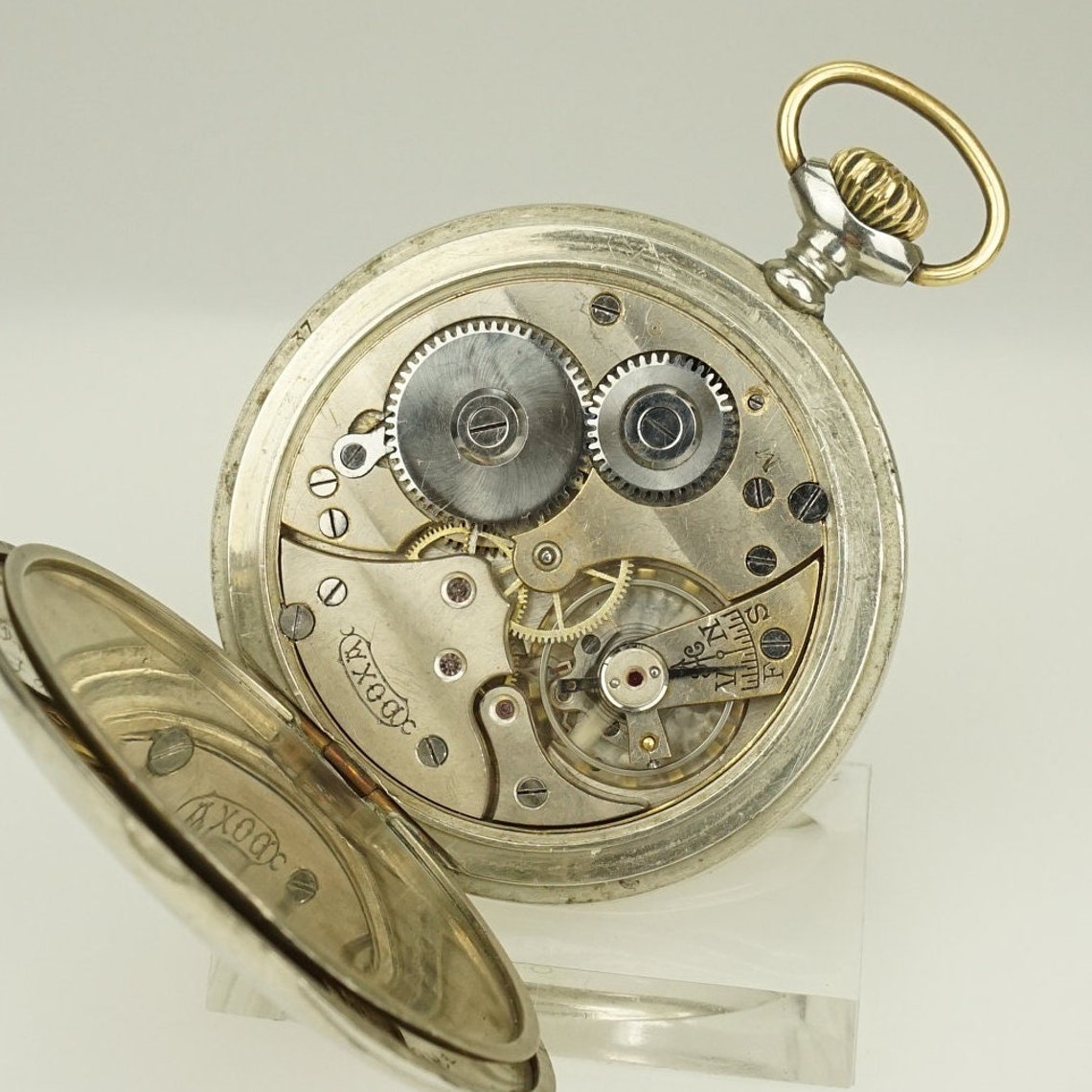 Working DOXA Pocket Watch Vintage Antique Men's Mechanical Etsy