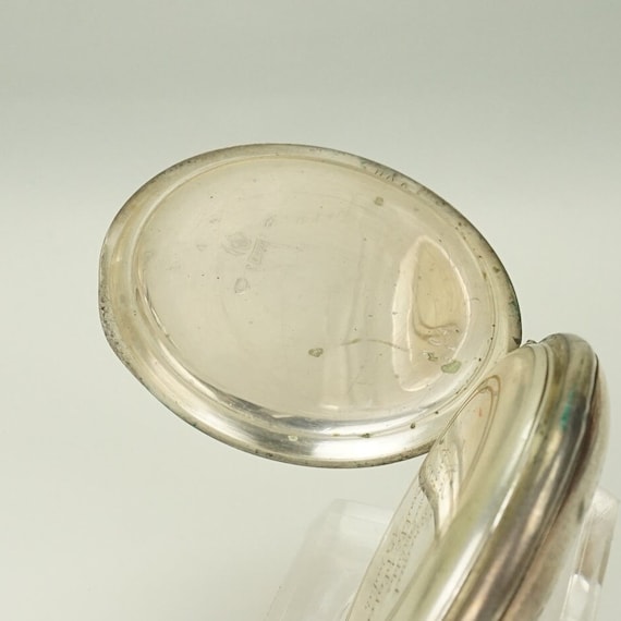 Working Fullhunter Solid Silver Pocket Watch Anti… - image 9