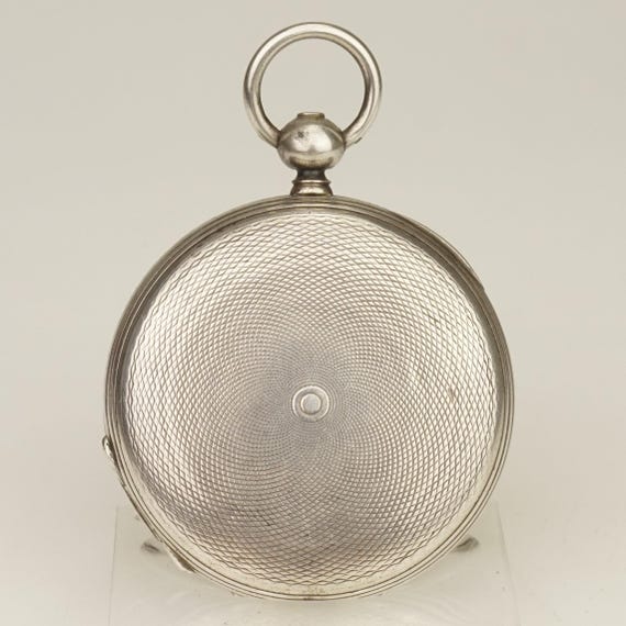 Working Fullhunter Solid Silver Pocket Watch Anti… - image 4