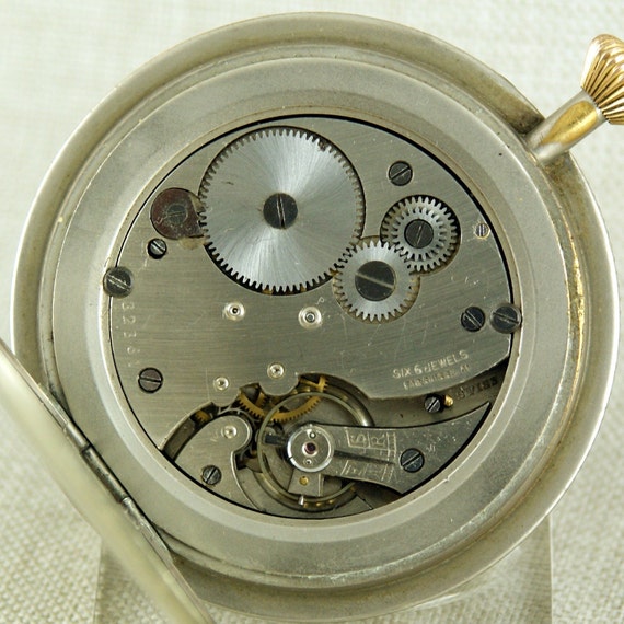 Working  OLDTIMER Clock Built-in with DATE Pocket… - image 6