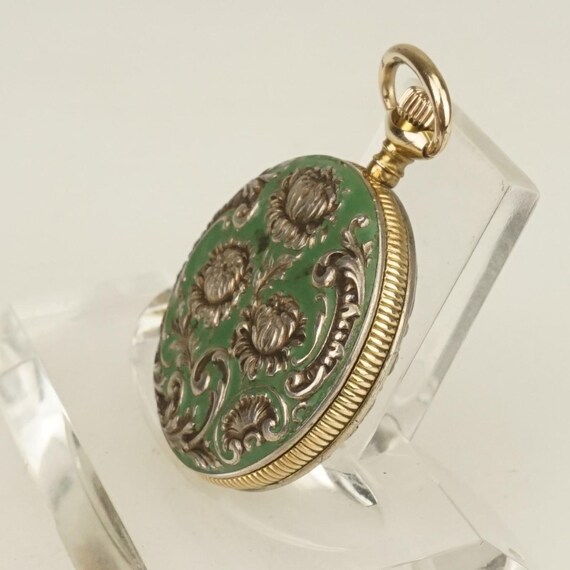 Working! Extremely RARE Enameled Duplex HAMILTON … - image 4