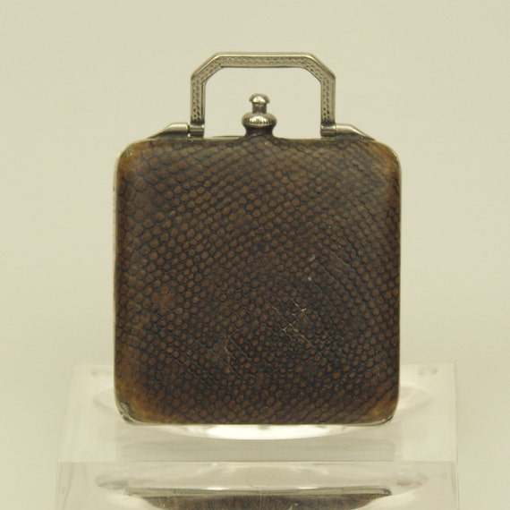Working ESZEHA Art Deco Chopard Pocket Watch Vint… - image 7