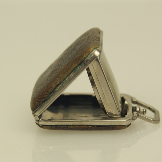 Working ESZEHA Art Deco Chopard Pocket Watch Vint… - image 4
