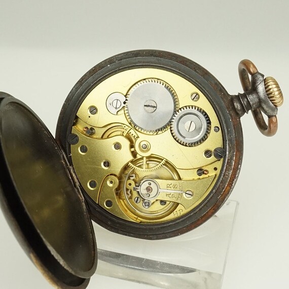 Working Antique Pocket Watch Men's Mechanical no … - image 2