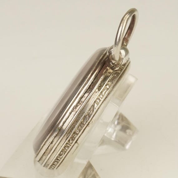 WORKING Pocket Watch Key-wound Solid Silver Antiq… - image 4