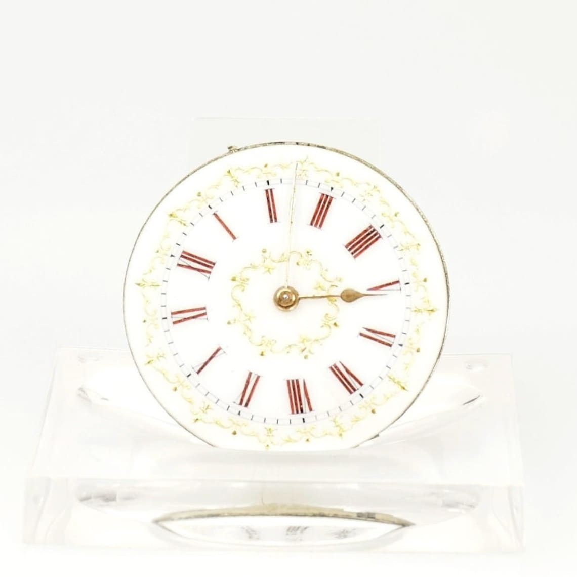 Rare! Pocket Watch Movement Swiss Men's Mechanical Antique no fusee duplex or chronometer wristwatch no repeater chronograph RAR, foto 1 di 2