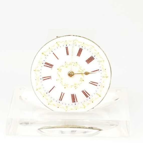 Rare! Pocket Watch Movement Swiss Men's Mechanical Antique no fusee duplex or chronometer wristwatch no repeater chronograph RAR
