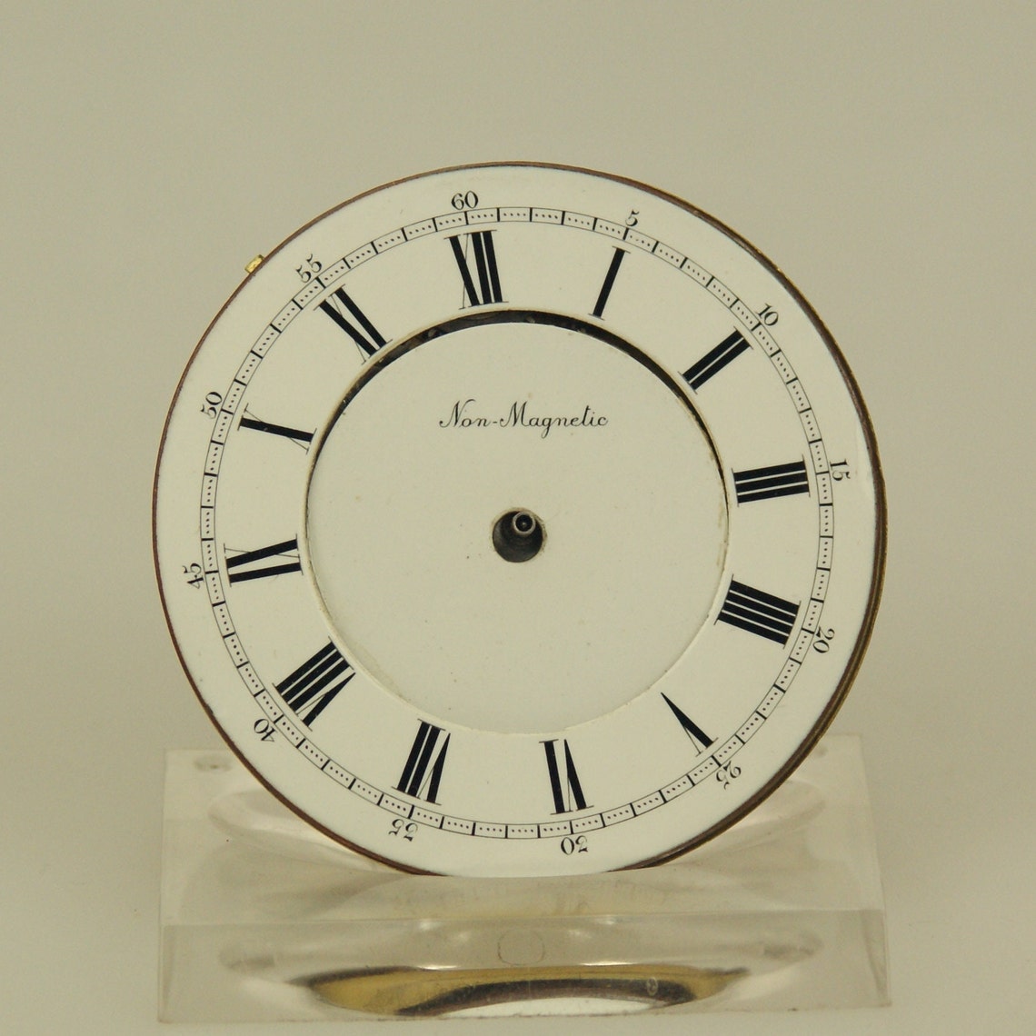 Antique Chronograph Pocket Watch Movement Swiss Men's Mechanical no fusee duplex or chronometer wristwatch for restore or parts RAR, foto 1 di 5